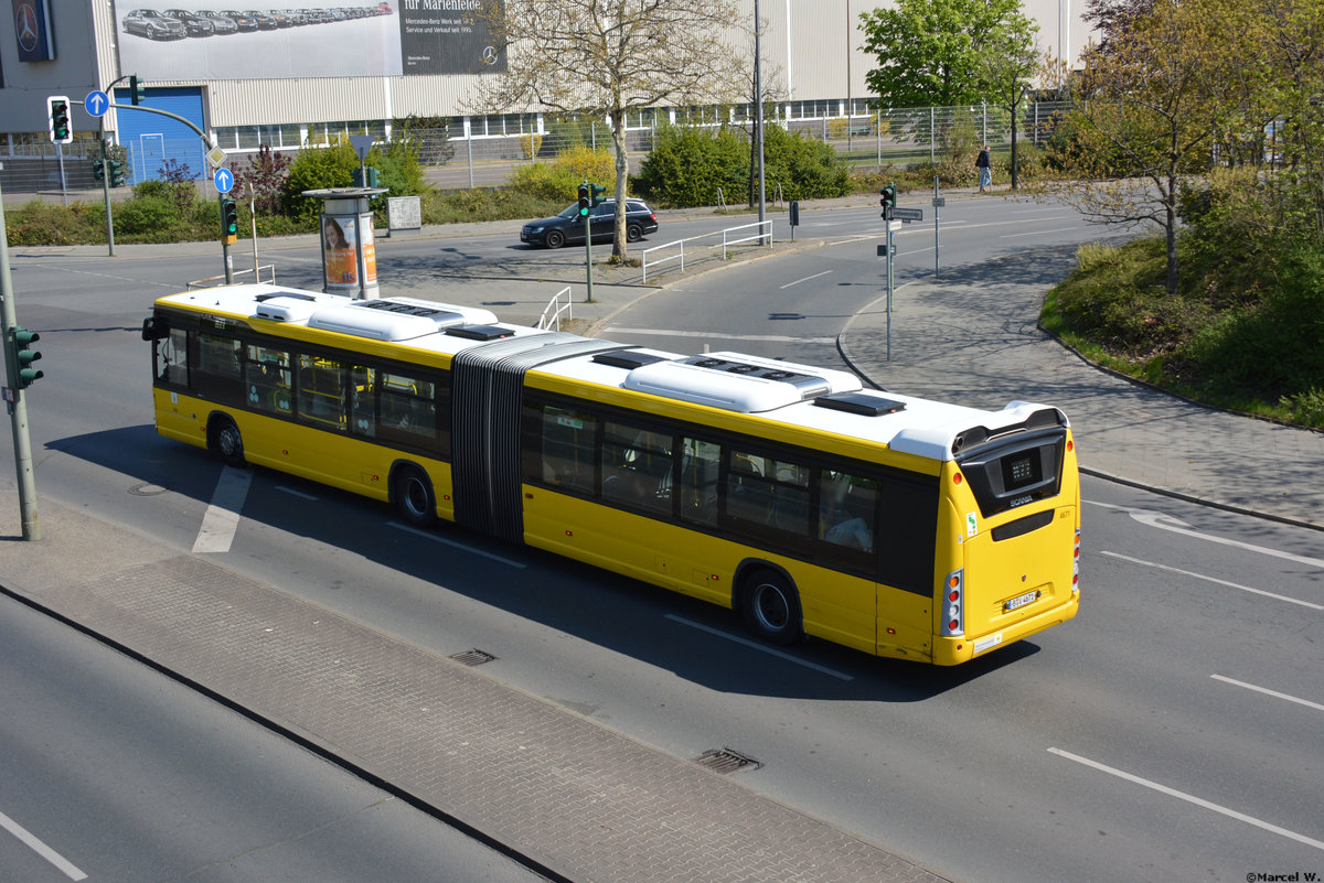 19.04.2019 | Berlin - Marienfelde | BVG | B-V 4671 | Scania Citywide |
