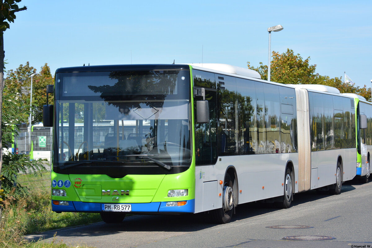 21.09.2019 | Stahnsdorf | Regiobus PM | PM-RB 577 | MAN Lion's City G |