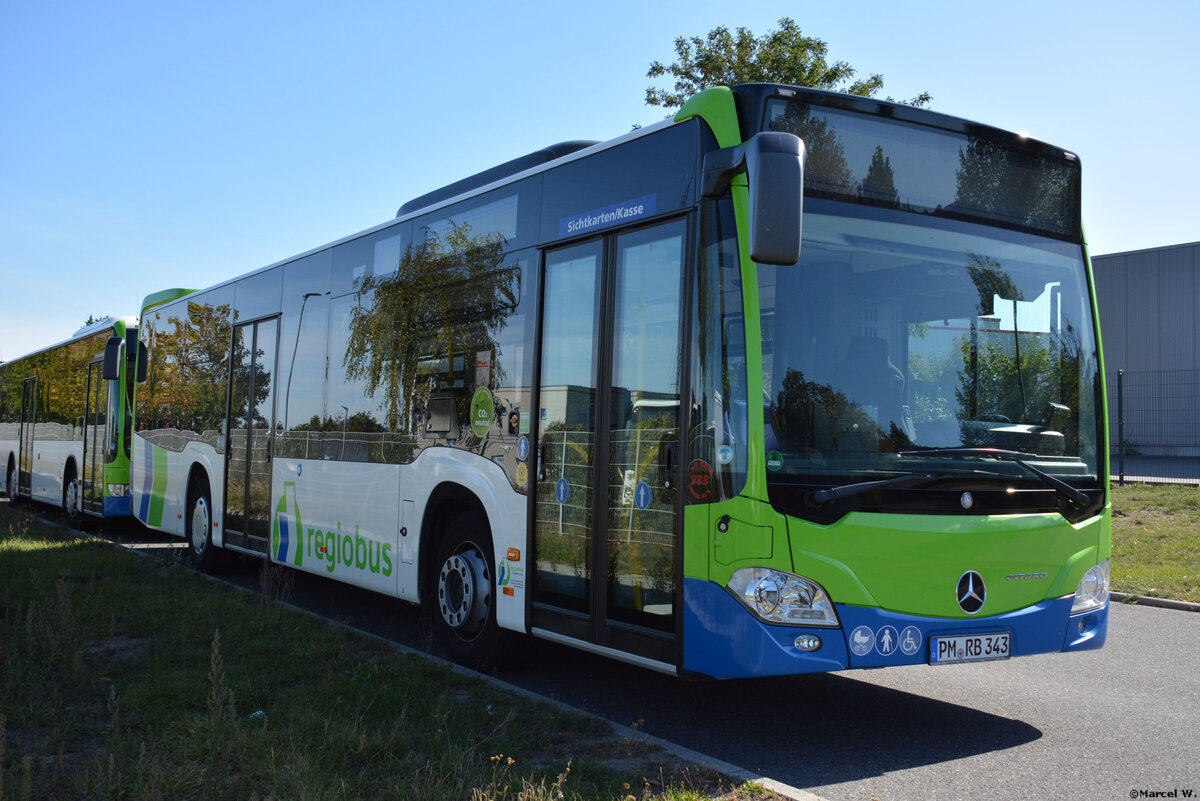 21.09.2019 | Stahnsdorf | Regiobus PM | PM-RB 343 | Mercedes Benz Citaro II |