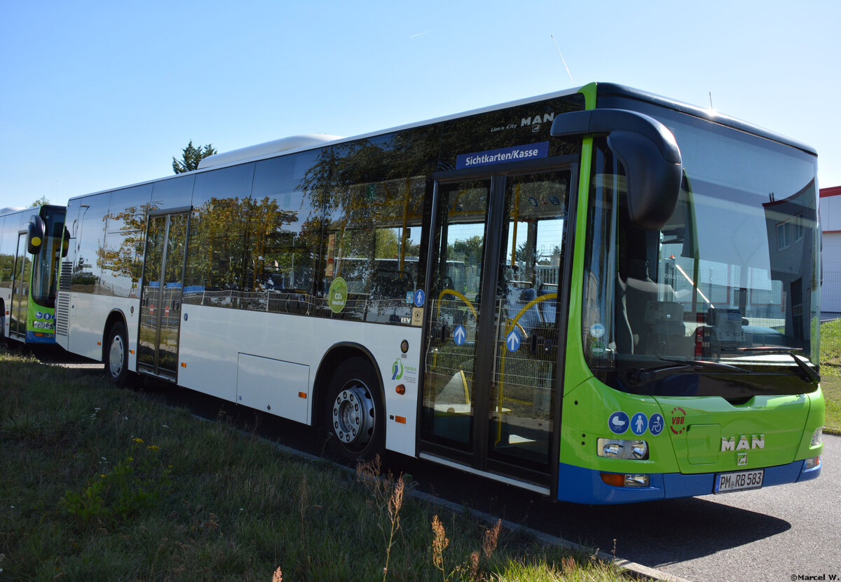 21.09.2019 | Stahnsdorf | Regiobus PM | PM-RB 583 | MAN Lion's City |