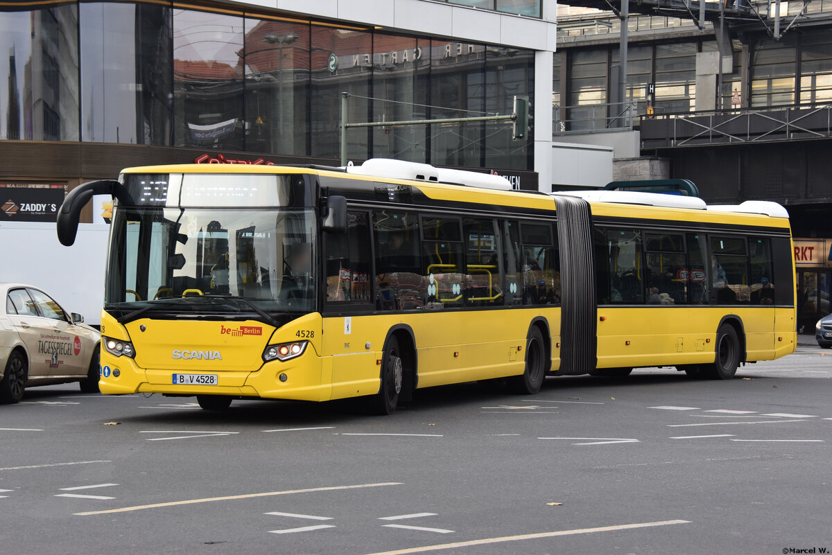 23.11.2019 | Berlin - Zoologischer Garten | B-V 4528 | Scania Citywide |