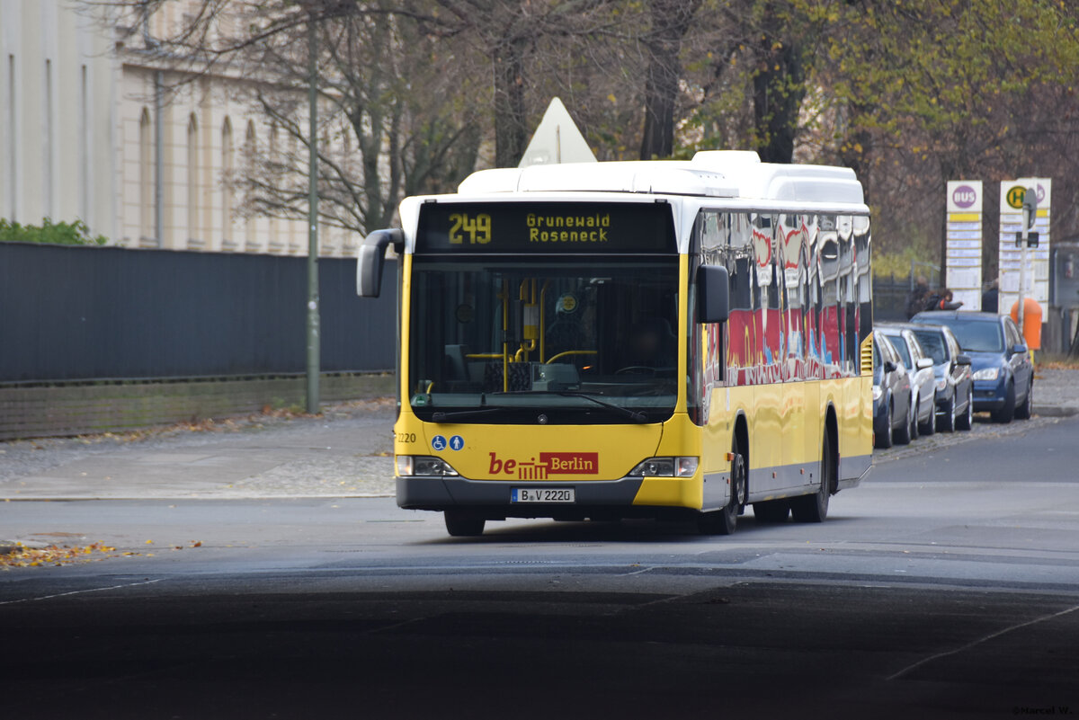 23.11.2019 | Berlin - Zoologischer Garten | B-V 2220 | Mercedes Benz Citaro I Facelift LE |