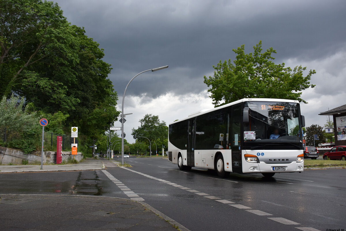 24.05.2020 | Berlin - Wannsee | B-BN 704 | Setra S 415 LE Business |