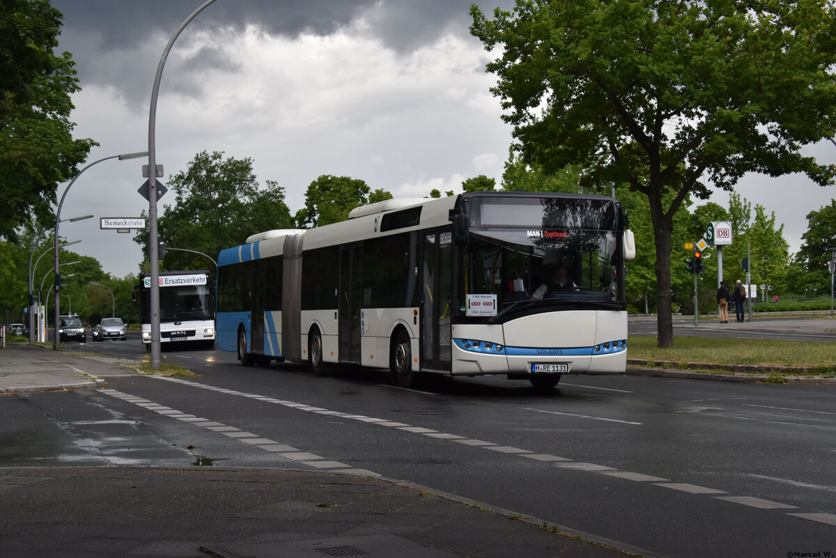 24.05.2020 | Berlin - Wannsee | H-RE 1131 | Solaris Urbino  |