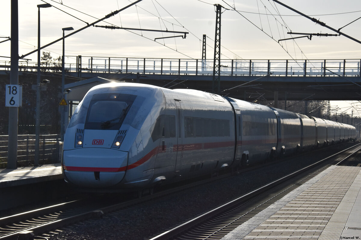 24.12.2019 | Brandenburg - Großbeeren | DB Fernverkehr | ICE 4 BR 412 |