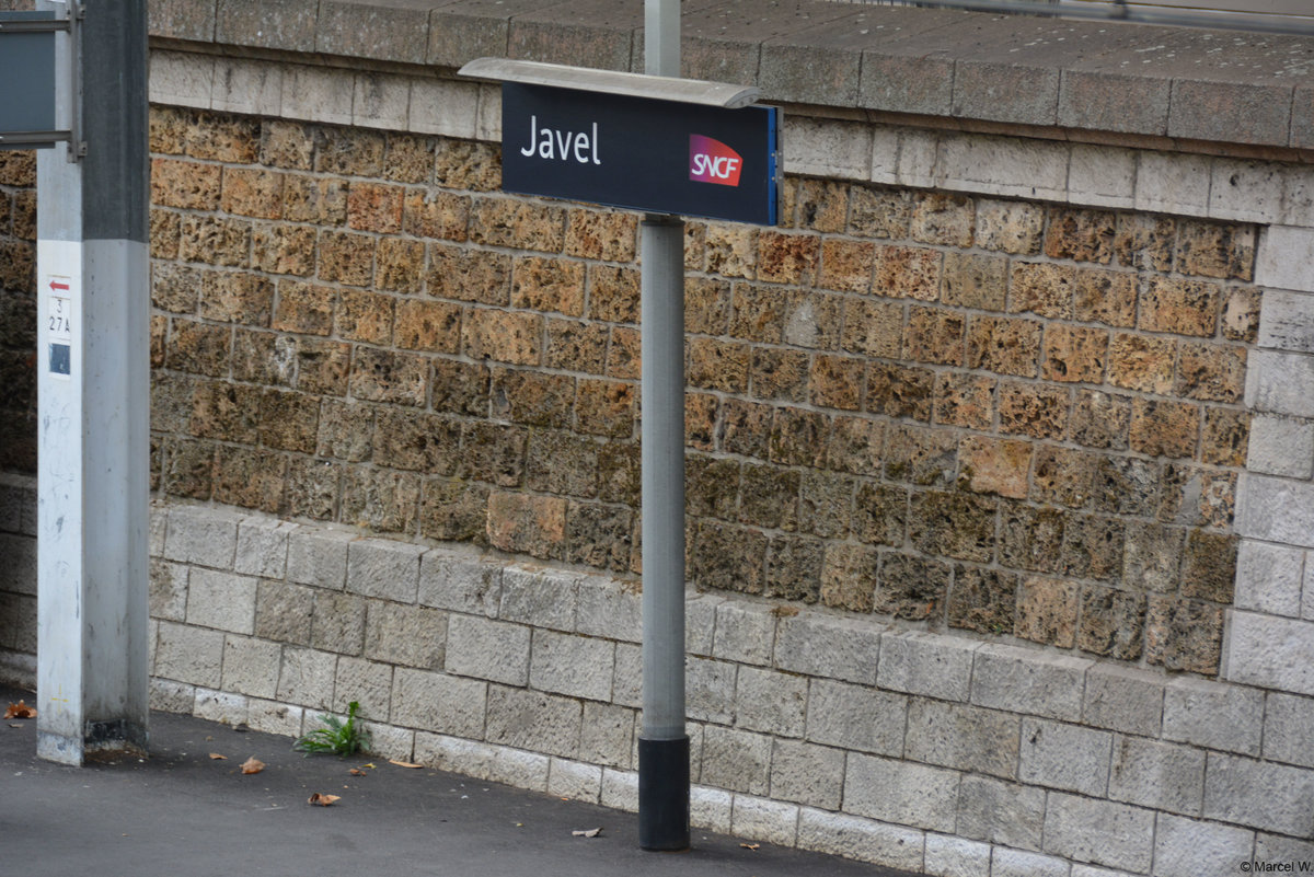 26.10.2018 | Frankreich - Bahnhof Paris Javel | RER.