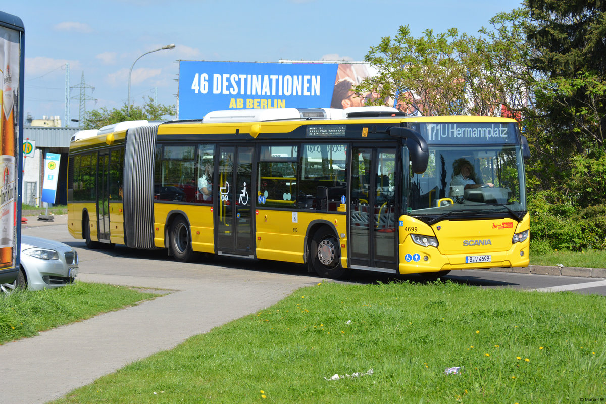 28.04.2018 | Brandenburg - Schönefeld | Scania Citywide | BVG | B-V 4699 |
