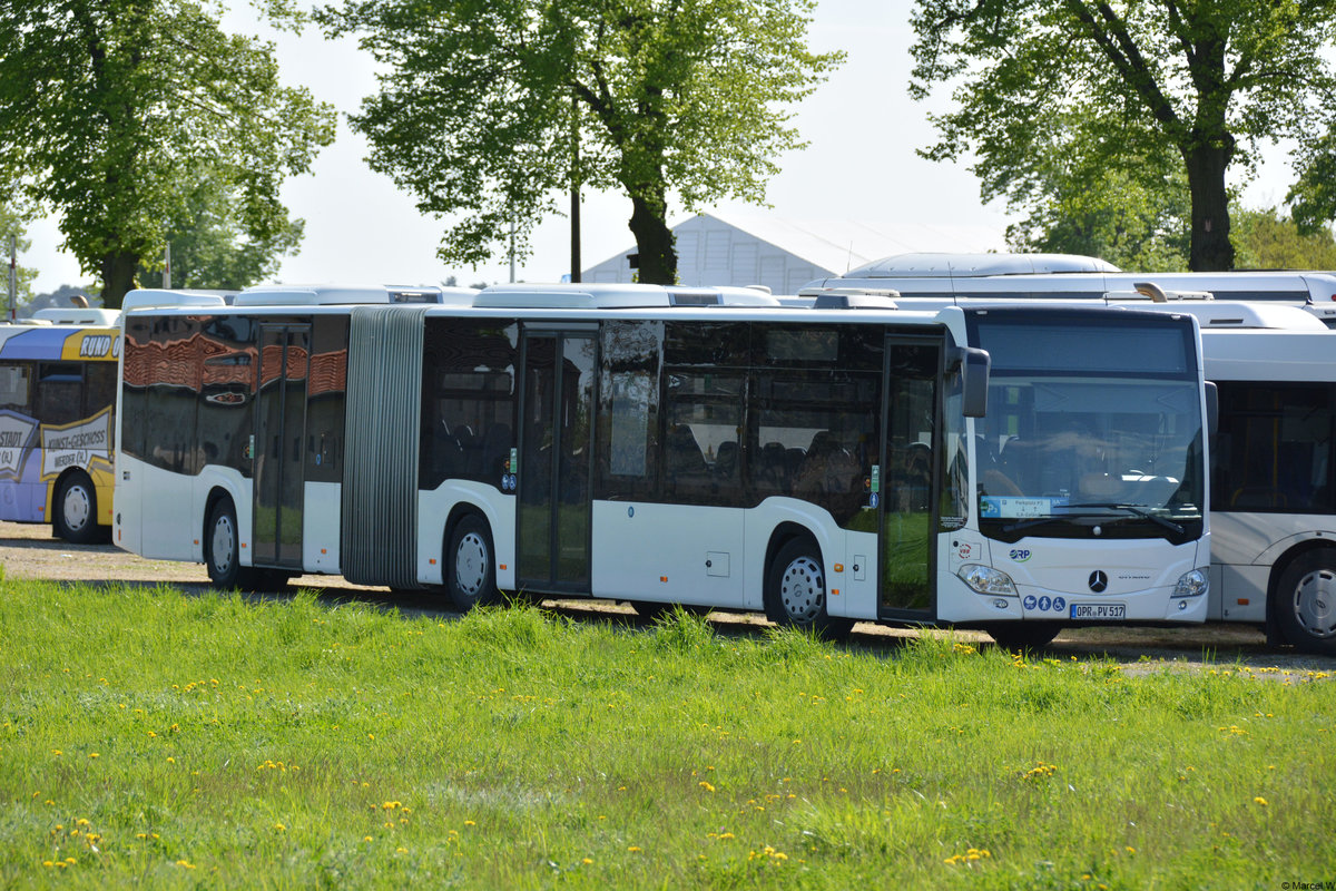 28.04.2018 | Brandenburg - Schönefeld (ILA) | Mercedes Benz Citaro II GÜ | Ostprignitz-Ruppiner Personennahverkehrsgesellschaft mbH | OPR-PV 517 |