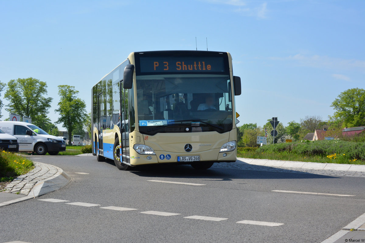 28.04.2018 | Brandenburg - Schönefeld (ILA) | Mercedes Benz Citaro II G | Regionale Verkehrsgesellschaft Dahme-Spreewald | LDS-VG 268 |