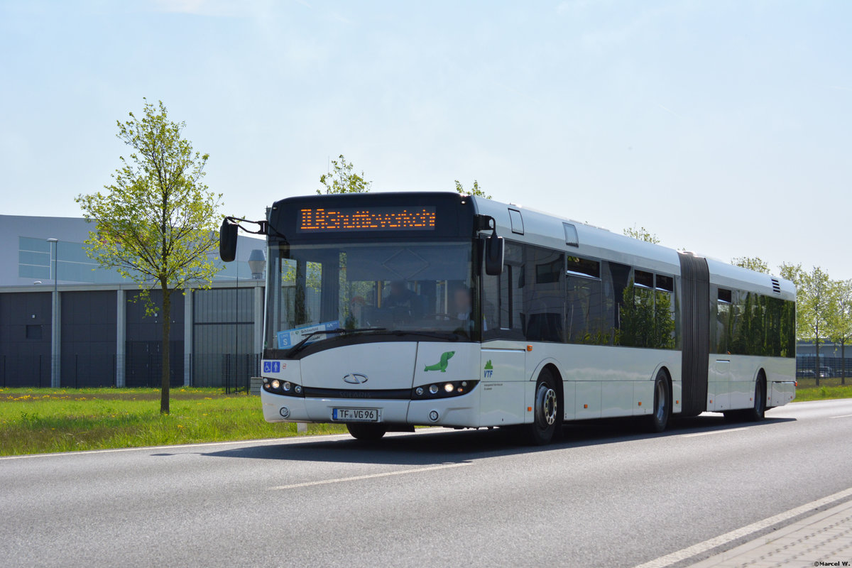 28.04.2018 | Brandenburg - Schönefeld (ILA) | Solaris Urbino 18 | Verkehrsgesellschaft Teltow-Fläming mbH | TF-VG 96 |