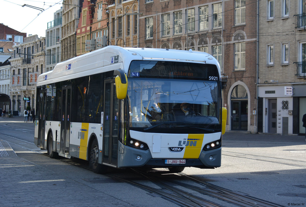28.10.2018 | Belgien - Gent | VDL Citea SLF 120 Hybrid, 1-JVU-944, De Lijn |