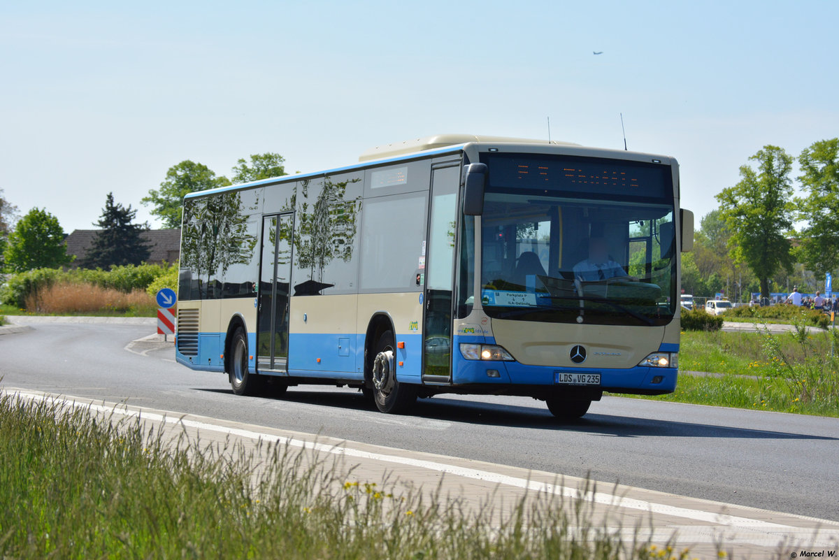 29.04.2018 | Brandenburg - Schönefeld (ILA) | Mercedes Benz Citaro I Facelift Ü | Regionale Verkehrsgesellschaft Dahme-Spreewald | LDS-VG 235 |