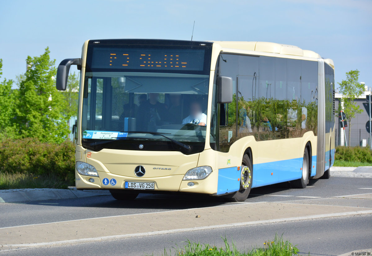 29.04.2018 | Brandenburg - Schönefeld (ILA) | Mercedes Benz Citaro II G | Regionale Verkehrsgesellschaft Dahme-Spreewald | LDS-VG 258 |