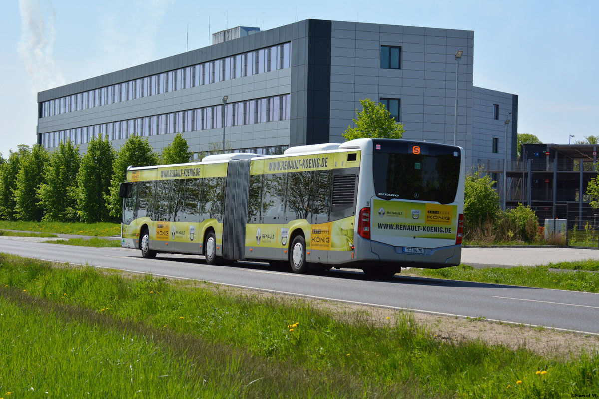 29.04.2018 | Brandenburg - Schönefeld (ILA) | Mercedes Benz Citaro II GÜ | Verkehrsgesellschaft Teltow-Fläming mbH | TF-VG 70 |