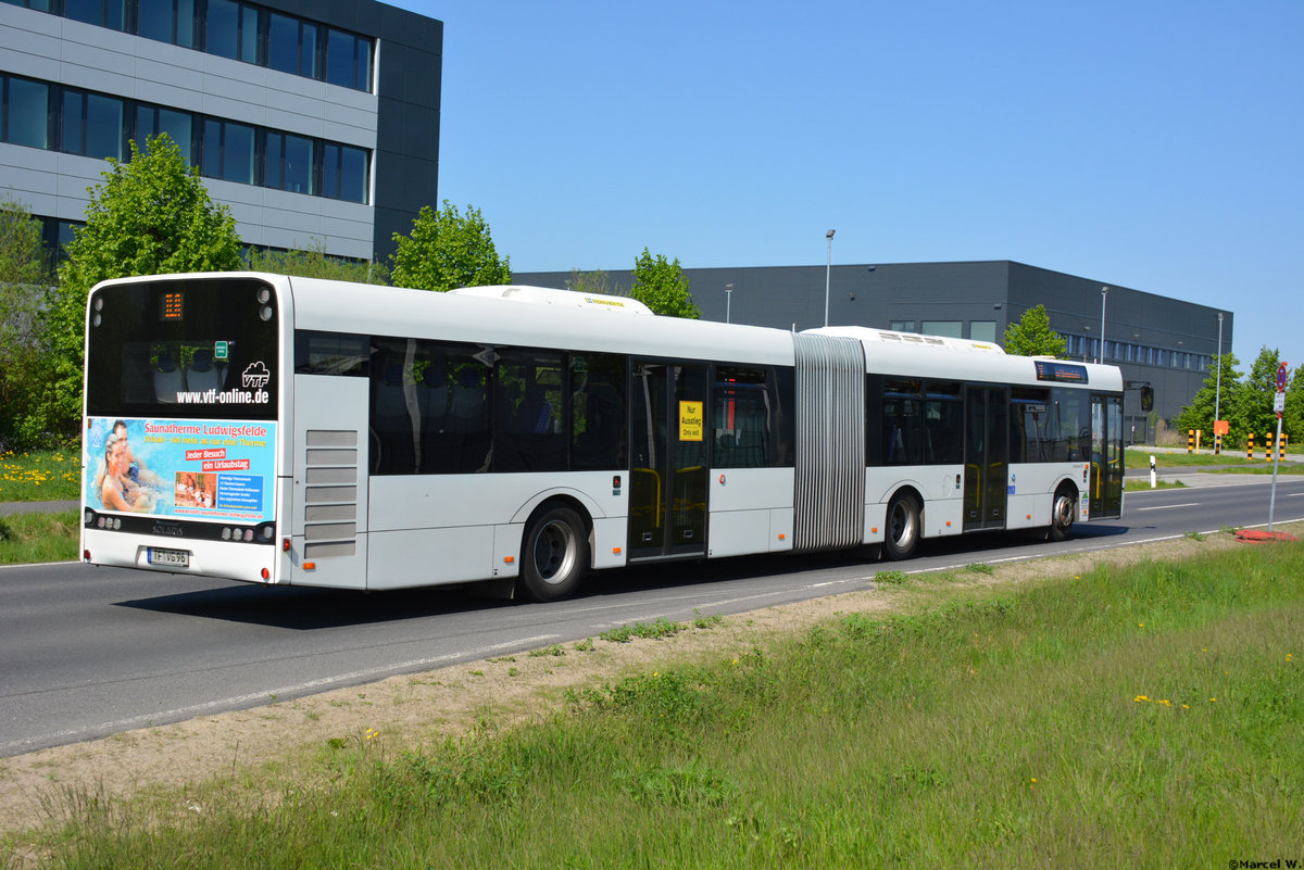 29.04.2018 | Brandenburg - Schönefeld (ILA) | Solaris Urbino 18 | Verkehrsgesellschaft Teltow-Fläming mbH | TF-VG 96 |