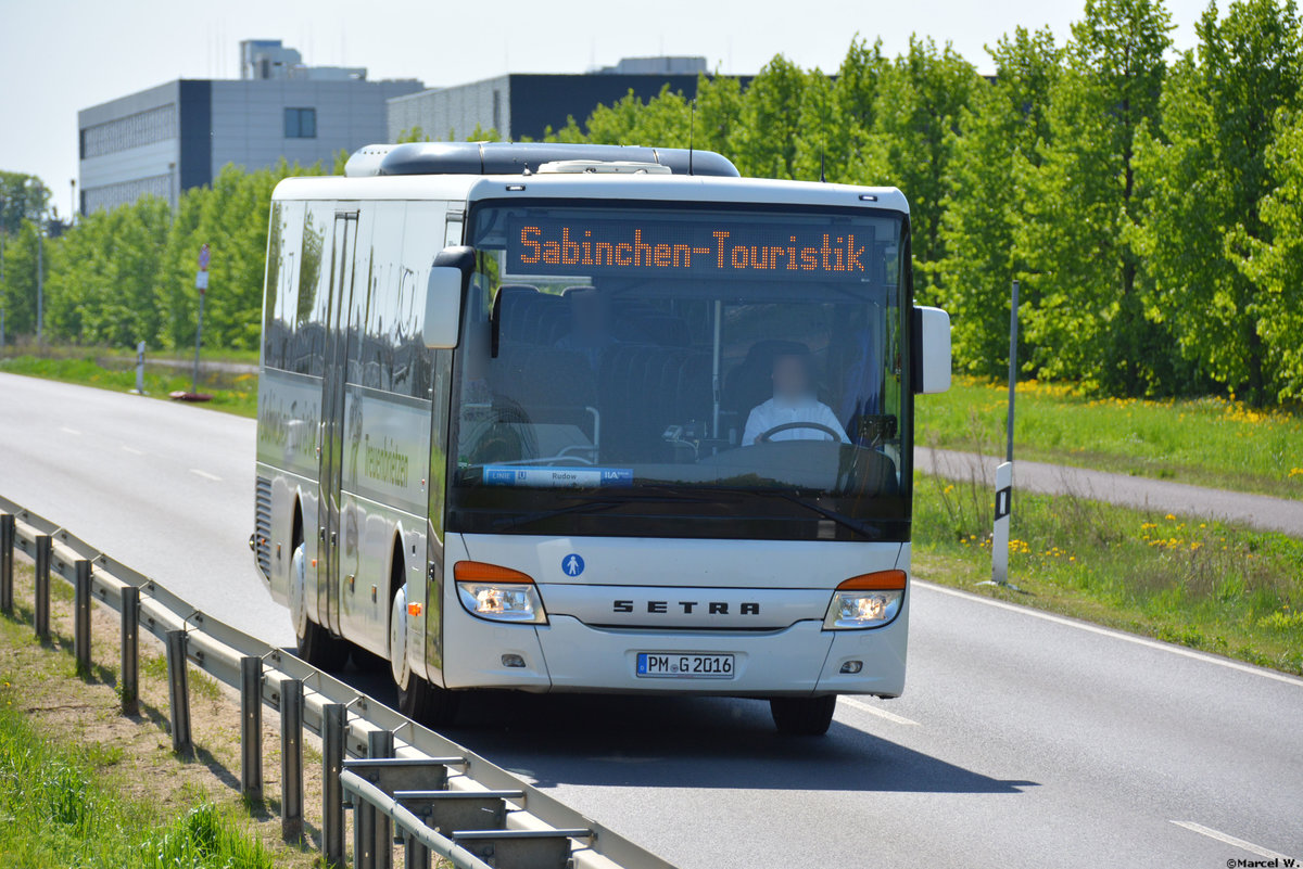 29.04.2018 | Brandenburg - Schönefeld (ILA) | Setra S 415 UL Business | Sabinchen Touristik | PM-G 2016 |