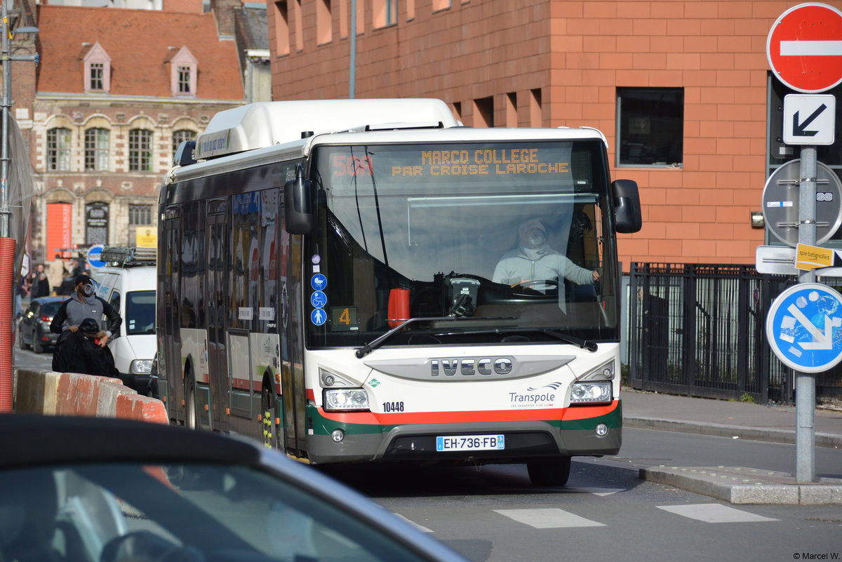 31.10.2018 | Frankreich - Lille | IVECO Urbanway CNG | EH-736-FB |