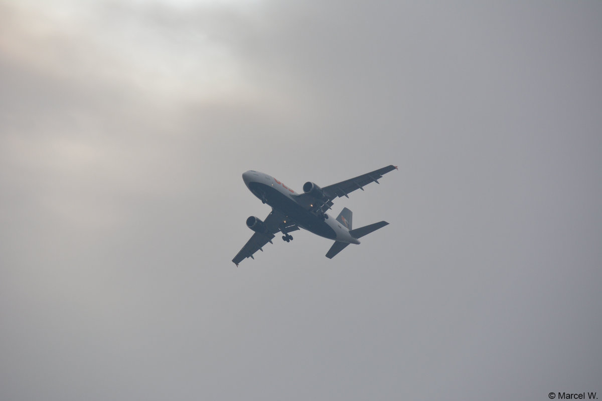 Am 06.02.2018 flog dieser Vogel tief über Maastricht. 

Airbus A310-308(F)

ULS Airlines Cargo