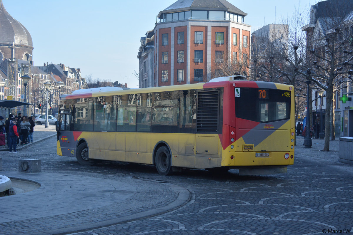 Am 08.02.2018 wurde 1-BAO-904 in der Innenstadt von Liege gesehen. Aufgenommen wurde ein VDL Citea.