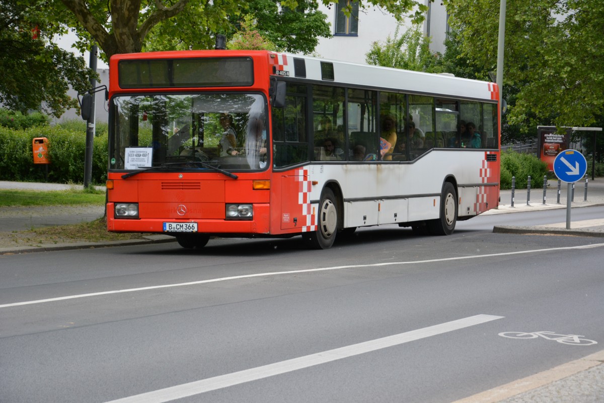 B-CM 366 auf SEV Fahrt zum Nldnerplatz. Aufgenommen am 17.05.2014.
