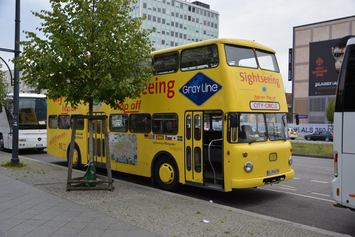 B-VM 627H steht am 21.08.2014 Berlin Alexanderplatz.