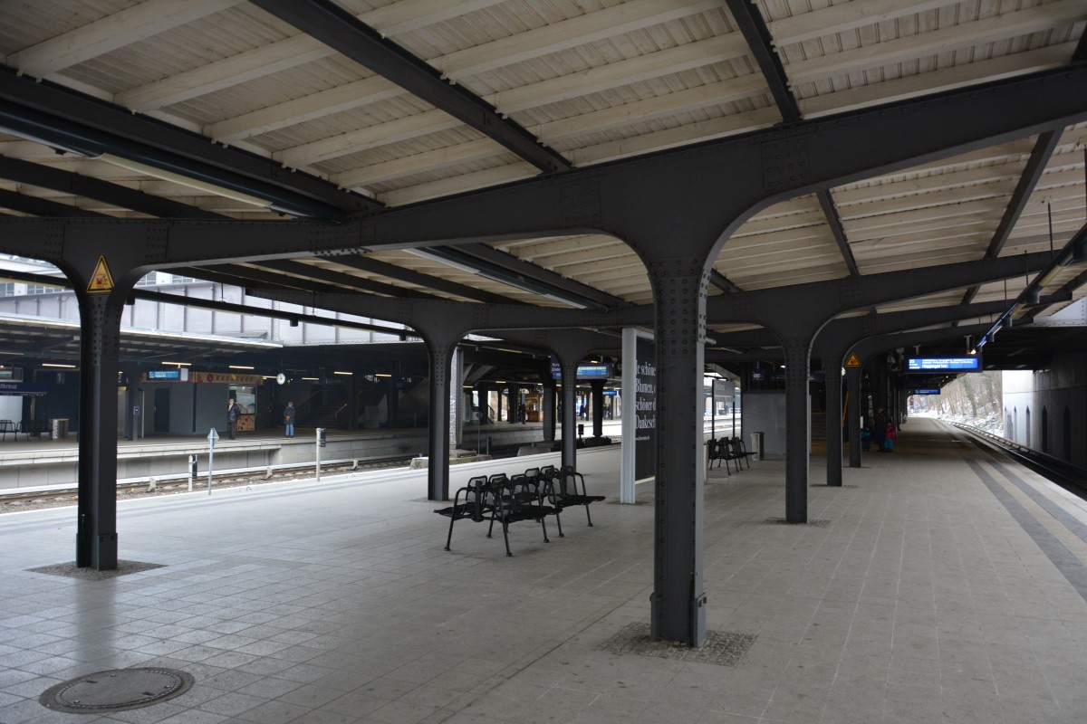 Bahnhof Berlin Westkreuz am 07.02.2015.