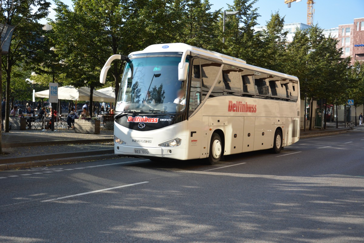 BES 604 ist für mich ein neuer Bus und kannte ich vorher nicht. Gesehen am 10.09.2014 Stockholm City.