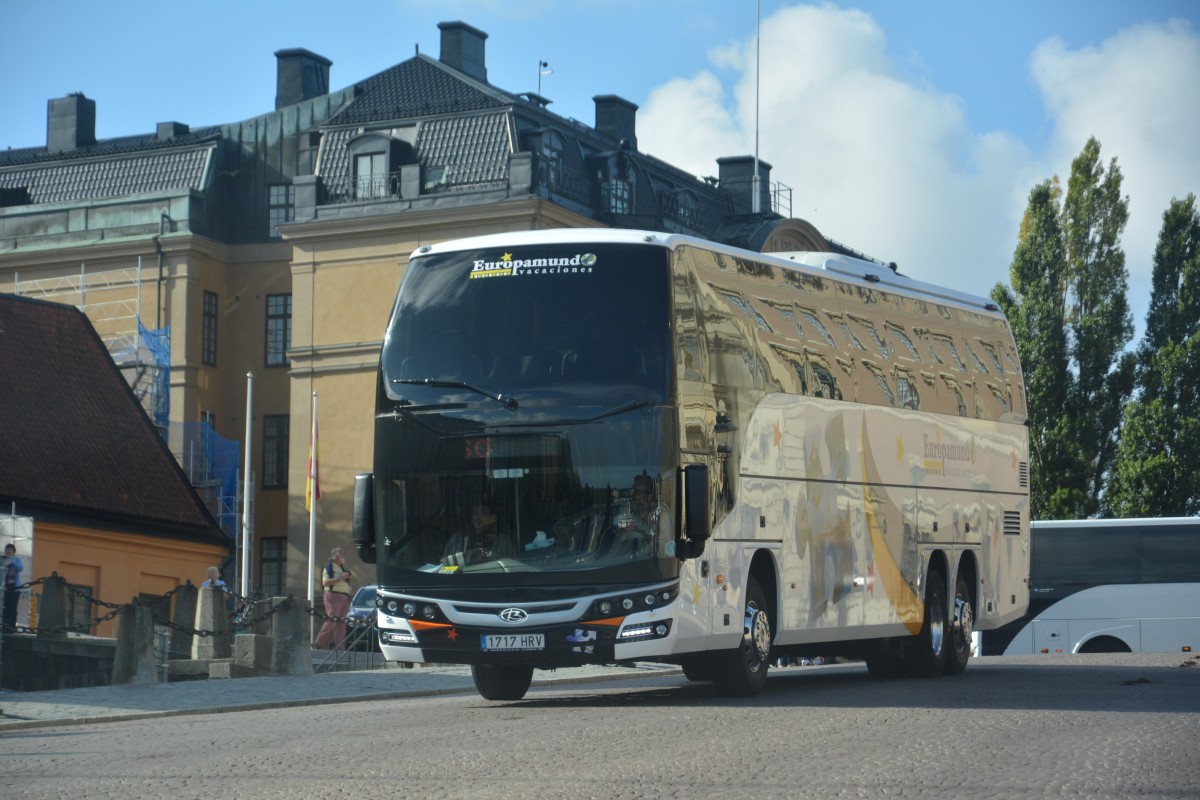 Beulas Glory mit dem Kennzeichen 1717 HRV aus Spanien. Aufgenommen am 16.09.2014 in Stockholm.