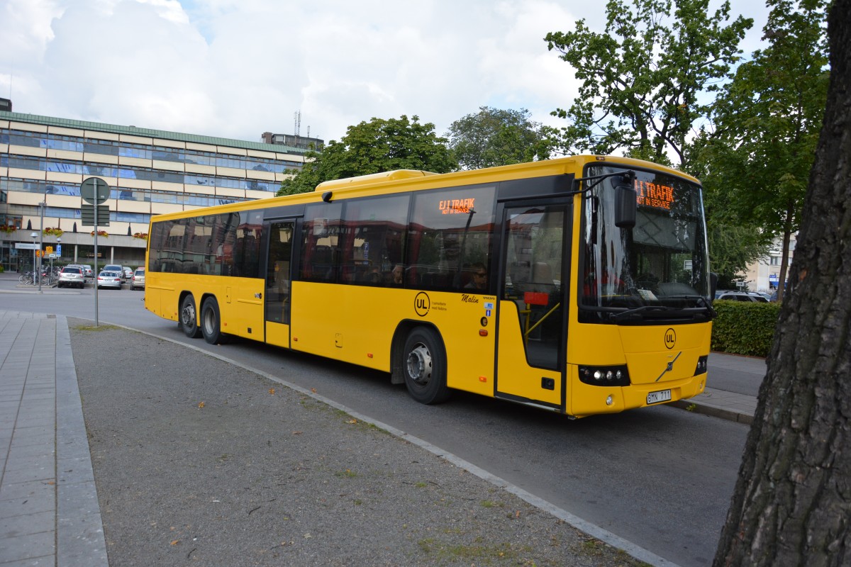 BMN 711 hat es erstmal geschafft. Aufgenommen am 10.09.2014 Uppsala Hauptbahnhof.