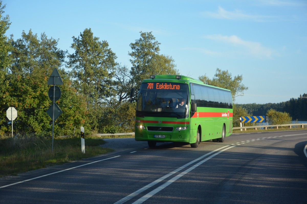 CFR 054 (Volvo 9700) wurde am 17.09.2014 auf dem Weg nach Eskilstuna aufgenommen.
