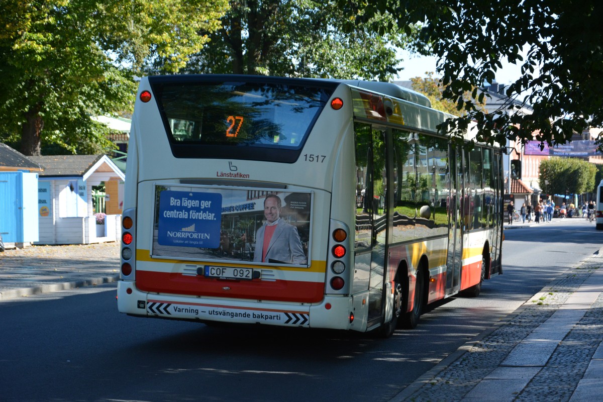 COF 092 (Scania OmniLink) am 15.09.2014 in der Innenstadt von Jnkping.