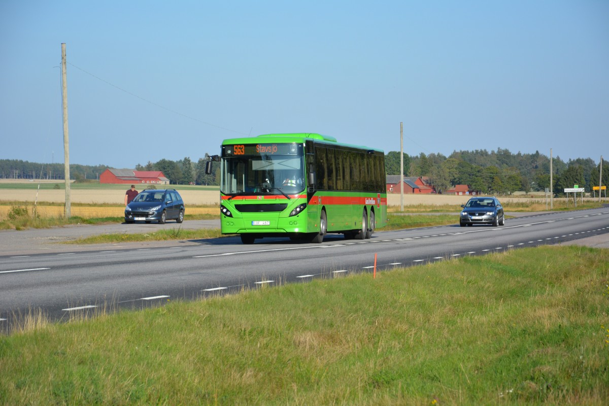 COF 467 auf der Fahrt in Richtung Jönåker. Aufgenommen am 07.09.2014.