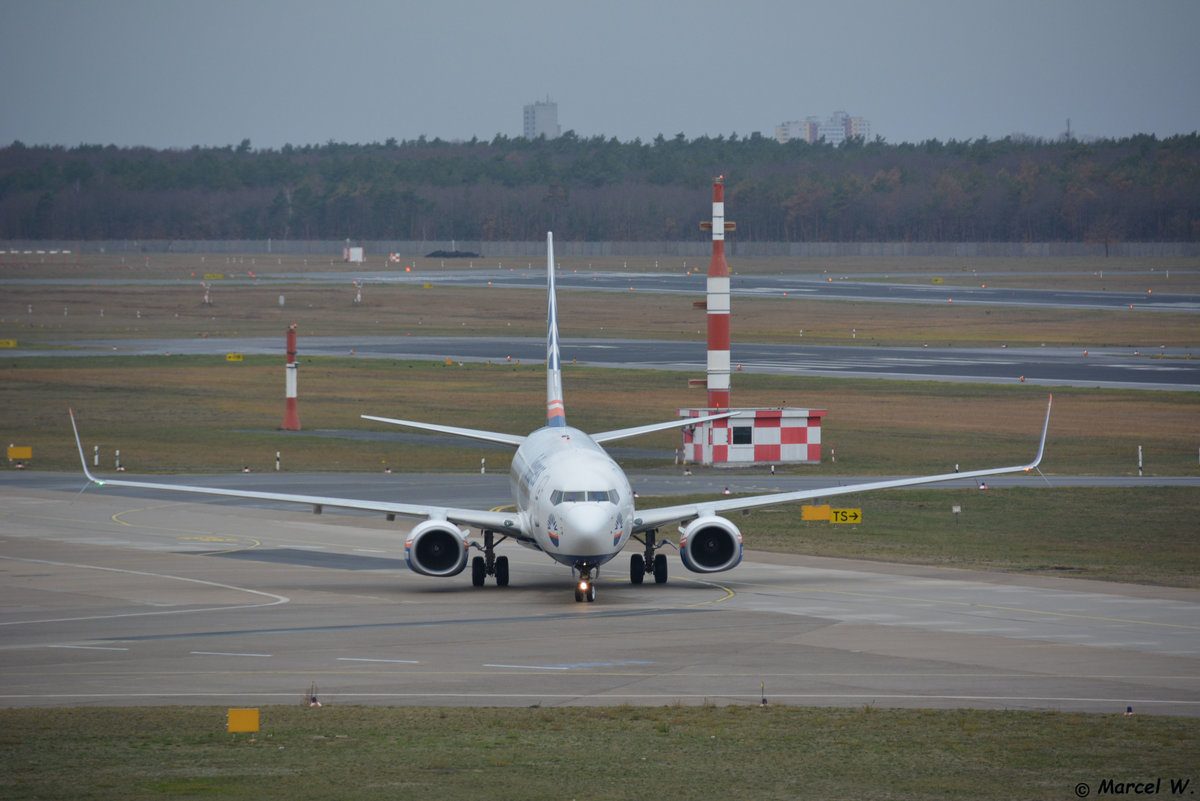Datum: 23.12.2018

Von: AYT - Antalya

Nach: TXL - Berlin

Flugnummer: XQ160

Flugzeug: Boeing 737-8HC

Registration: TC-SNO

Airline: SunExpress

Aufnahmeort: Berlin Tegel