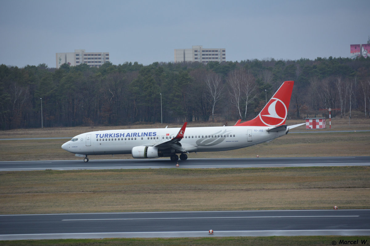 Datum: 23.12.2018

Von: IST - Istanbul

Nach: TXL - Berlin

Flugnummer: TK1729

Flugzeug: Boeing 737-8F2

Registration: TC-JGG

Airline: Turkish Airlines

Aufnahmeort: Berlin Tegel
