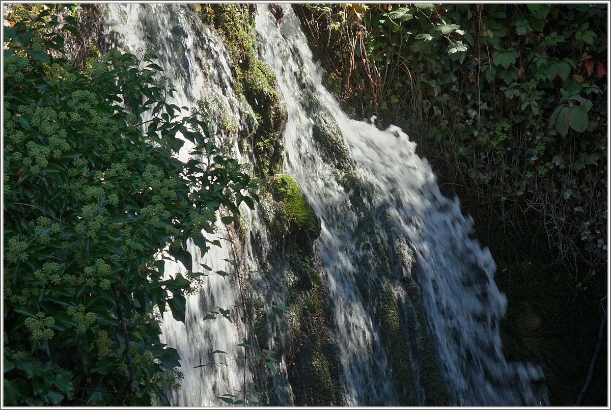 Ein kleiner Wasserfall
(17.09.2018)