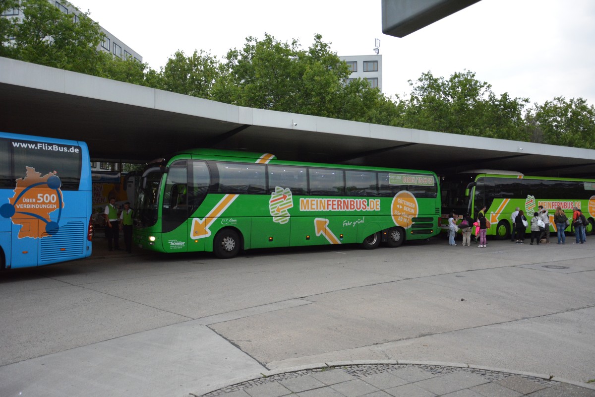 Mein Fernbus am 08.07.2014 Berlin ZOB.