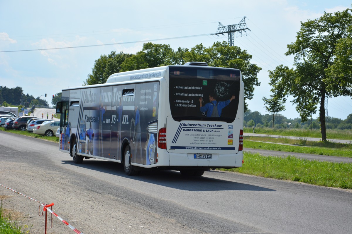 OPR-PV 119 auf ILA Sonderfahrt am 20.05.2014.