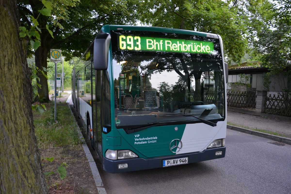 P-AV 946 aufgenommen am 16.06.2014 an der Haltestelle Küsselstrasse.