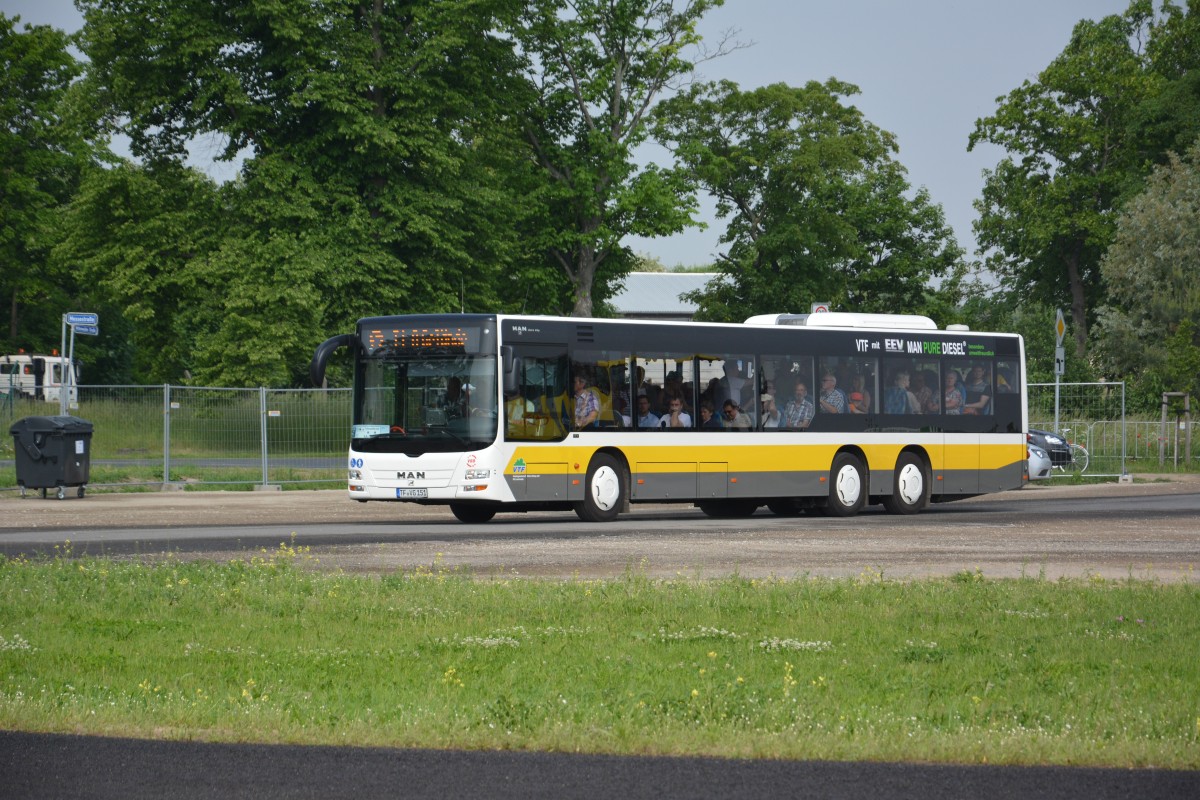 TF-VG 151 auf Sonderfahrt bei der ILA 2014 am 23.05.2014 unterwegs.