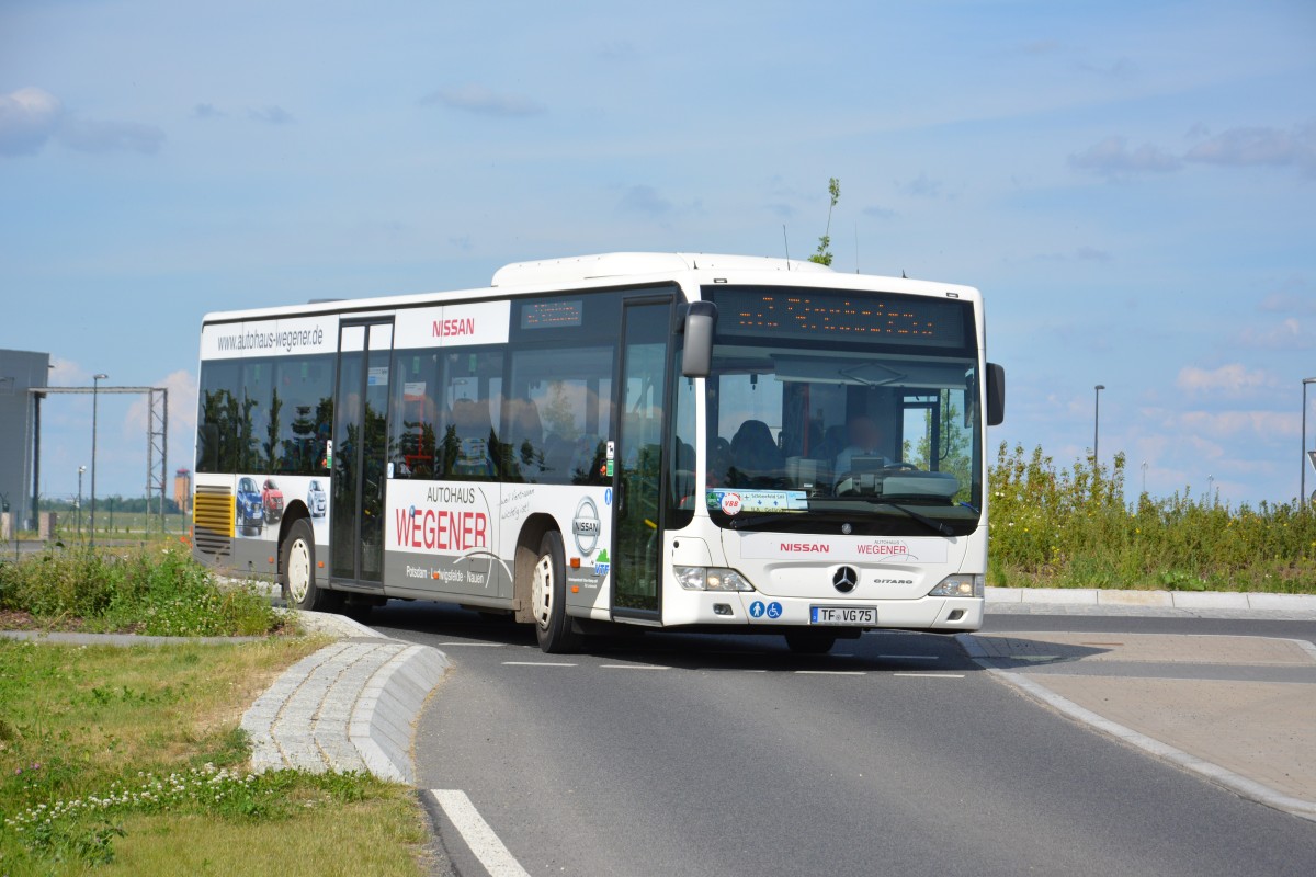TF-VG 75 auf ILA Sonderfahrt am 25.05.2014.