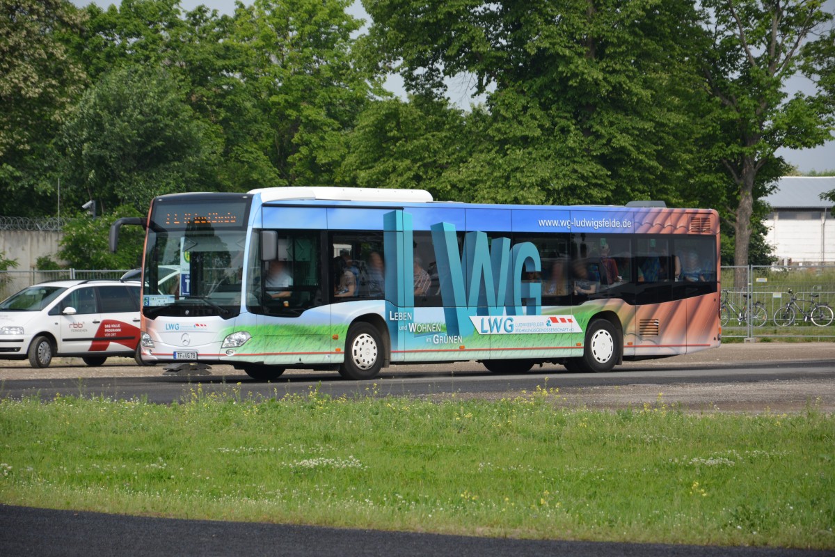 TF-VG 78 auf ILA Sonderfahrt am 23.05.2014.