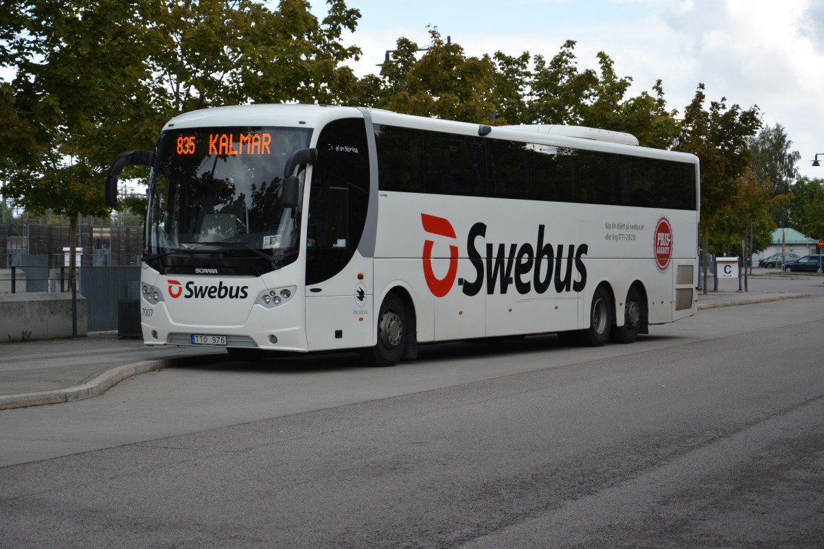 TTO 976 steht am 09.09.2014 am Hauptbahnhof Norrköping und wartet auf seine Abfahrt nach Kalmar.