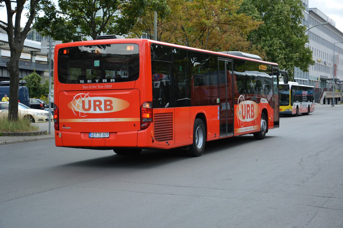 UER-B 609 auf SEV fahrt am 16.08.2014. Aufgenommen am Ostbahnhof Berlin.