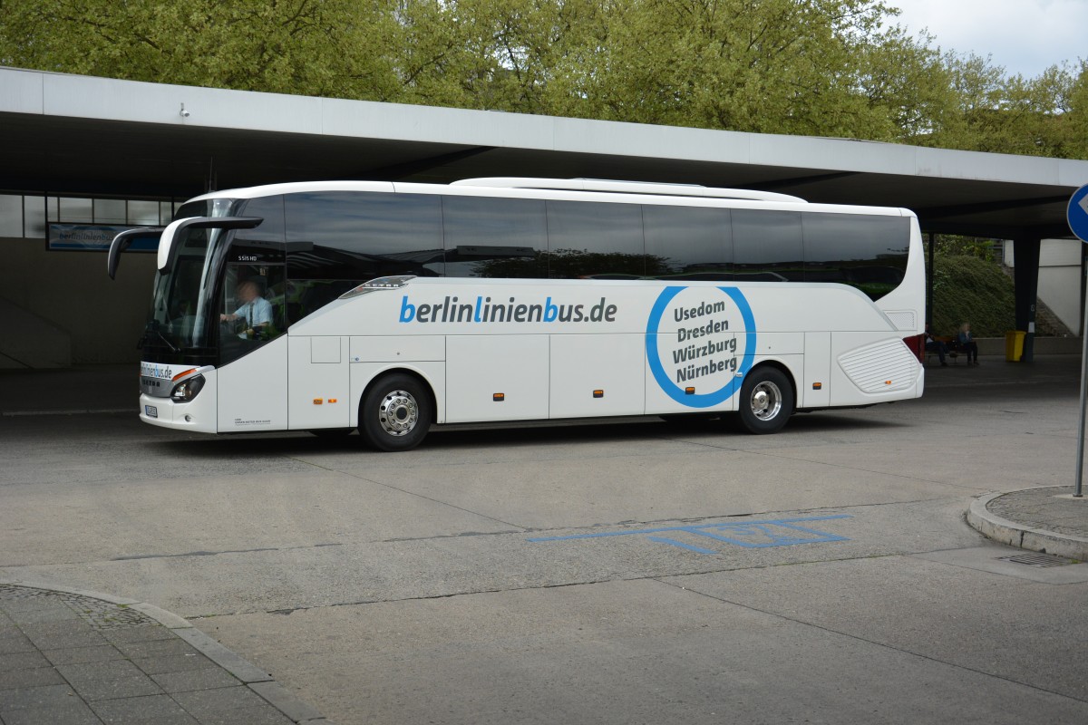 VG-RB 50 wurde am 07.05.2015 in Berlin gesehen. Aufgenommen wurde ein Setra S 515 HD / Berlin Zentraler Omnibusbahnhof. 