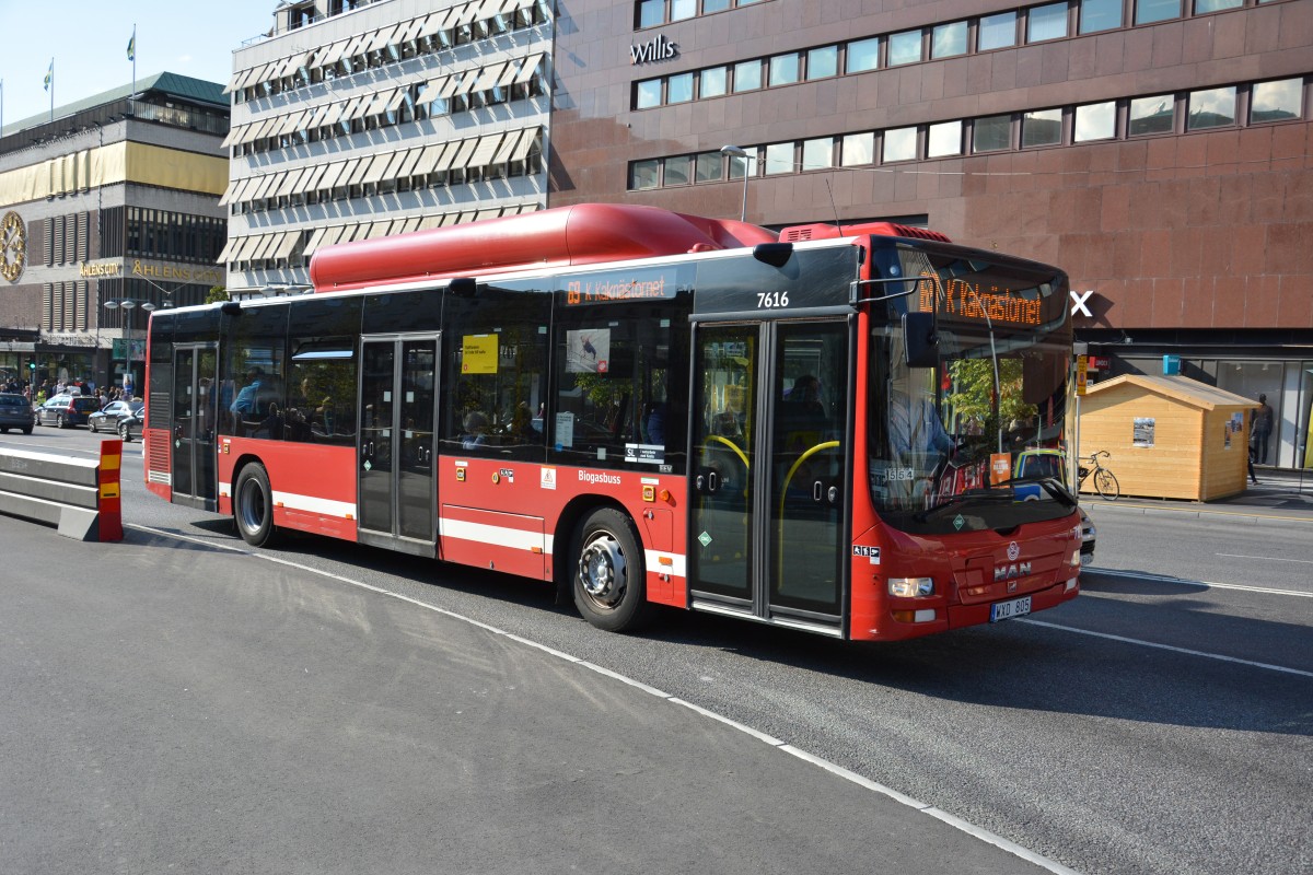 WXD 805 in der Innenstadt von Stockholm am 10.09.2014.