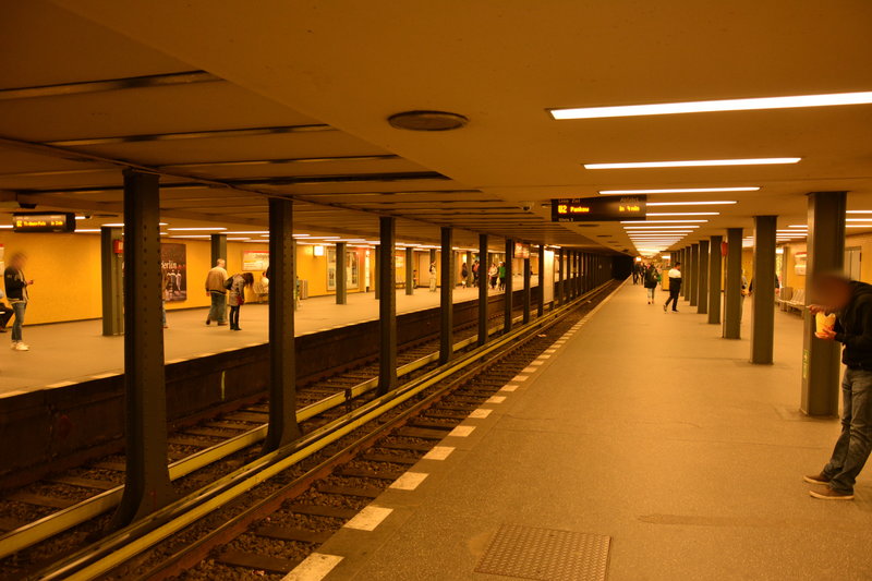 Blick Auf Den U Bahnhof Berlin Zoologischer Garten Aufgenommen Am