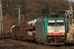 SNCB E186 202(2810) in K�ln West am 10.2.2012