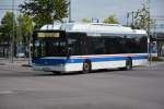 EKH 530 (Solaris Urbino 12 CNG) fhrt am 17.09.2014 auf der Linie 5. Aufgenommen am Busbahnhof Vsters.
