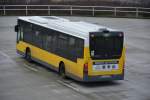 Berechtigte Pause oder Wendezeit am 17.01.2015 fr den Busfahrer von B-V 2298 (Mercedes Benz Citaro Low Entry) am S-Bahnhof Berlin Marzahn.