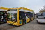 DD-VB 4614 (461 004-0) steht am 06.04.2014 in Dresden Gruna. Aufgenommen wurde ein Hess Hybrid Bus.